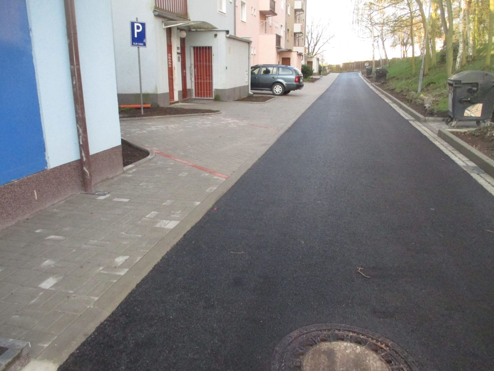 Nová komunikace Gorkého v Litvínově
